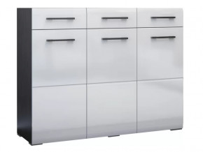 Комод Ненси Венге-Белый глянец в Надыме - nadym.mebel-tymen.ru | фото