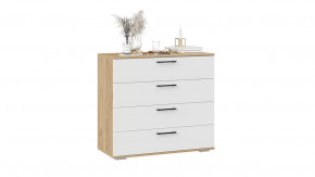 Комод «Нео» Дуб Крафт золотой, Белый в Надыме - nadym.mebel-tymen.ru | фото