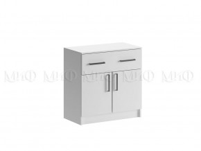 Комод с ящиком 2-мя дверьми Басямиф, белый в Надыме - nadym.mebel-tymen.ru | фото