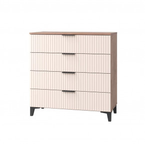 Комод Тоскана с 4 ящиками, дуб табачный/бисквит в Надыме - nadym.mebel-tymen.ru | фото