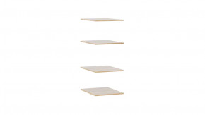 Комплект полок Яблоня Беллуно в Надыме - nadym.mebel-tymen.ru | фото