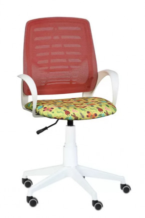 Кресло Ирис WHITE сетка /ткань Т53 (подлокот.084) белая крестовина в Надыме - nadym.mebel-tymen.ru | фото