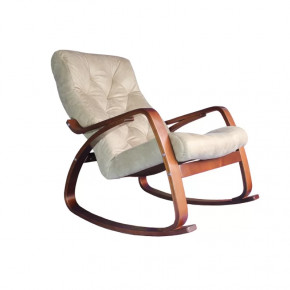 Кресло качалка Гранд замша Legion mocca в Надыме - nadym.mebel-tymen.ru | фото