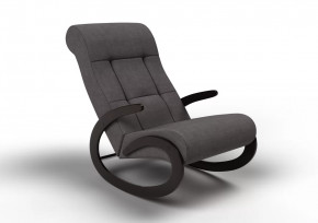 Кресло-качалка Мальта ткань галька в Надыме - nadym.mebel-tymen.ru | фото