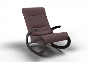 Кресло-качалка Мальта ткань кофе с молоком в Надыме - nadym.mebel-tymen.ru | фото