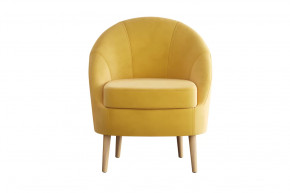 Кресло Комо Модель 005 Велюр Ультра Мустард в Надыме - nadym.mebel-tymen.ru | фото