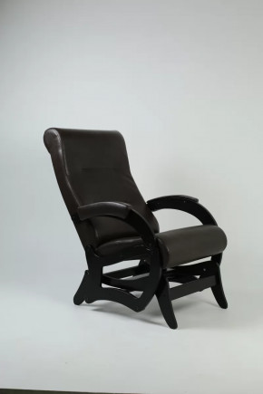 Кресло маятниковое Амелия экокожа Венге в Надыме - nadym.mebel-tymen.ru | фото