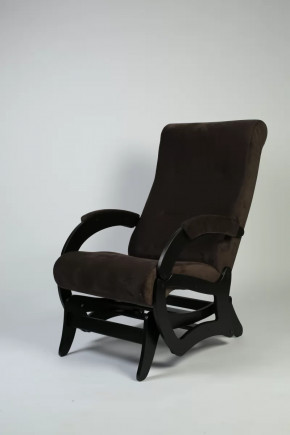 Кресло маятниковое Амелия,ткань шоколад в Надыме - nadym.mebel-tymen.ru | фото