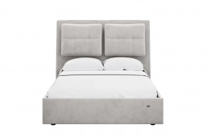 Кровать 1400 Эстер 311 Велюр Ультра Смог в Надыме - nadym.mebel-tymen.ru | фото