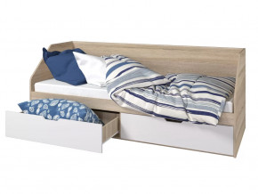 Кровать 800 2 ящика Анталия Белый в Надыме - nadym.mebel-tymen.ru | фото