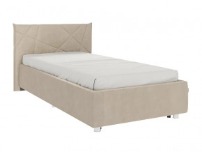Кровать (каркас) Бест 90х200 см капучино (велюр) в Надыме - nadym.mebel-tymen.ru | фото