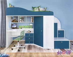 Кровать-чердак Кадет-1 Ярофф в Надыме - nadym.mebel-tymen.ru | фото