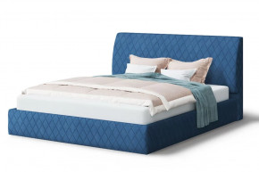 Кровать Хилтон, 2000*1800 мм, синий в Надыме - nadym.mebel-tymen.ru | фото