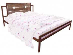 Кровать Инесса коричневая в Надыме - nadym.mebel-tymen.ru | фото