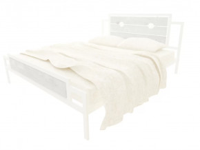 Кровать Инесса Plus белая в Надыме - nadym.mebel-tymen.ru | фото