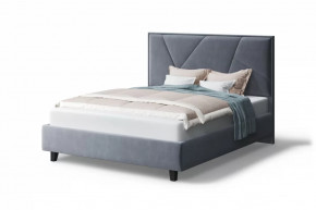 Кровать Ингрид, 1600*2000 мм, на опорах, серый в Надыме - nadym.mebel-tymen.ru | фото