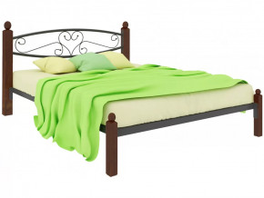 Кровать Каролина Lux чёрная в Надыме - nadym.mebel-tymen.ru | фото