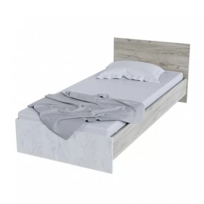 Кровать КР 554 Спальня Басса Дуб крафт в Надыме - nadym.mebel-tymen.ru | фото