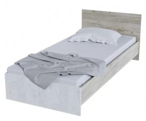 Кровать КР 555 Спальня Басса Дуб крафт в Надыме - nadym.mebel-tymen.ru | фото