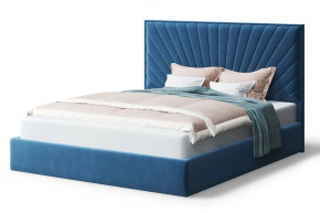 Кровать Леона, 2000*1600 мм, синий в Надыме - nadym.mebel-tymen.ru | фото