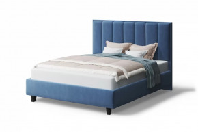 Кровать Лина, 1400*2000 мм, на опорах, синий в Надыме - nadym.mebel-tymen.ru | фото
