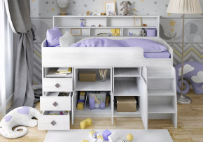 Кровать Малыш- 5 с полкой Винтерберг Ярофф в Надыме - nadym.mebel-tymen.ru | фото