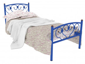 Кровать металлическая Ева Plus синяя в Надыме - nadym.mebel-tymen.ru | фото