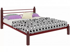 Кровать Милана Lux красная в Надыме - nadym.mebel-tymen.ru | фото