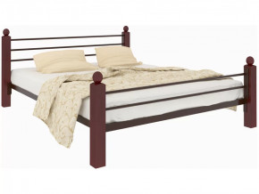 Кровать Милана Lux Plus коричневая в Надыме - nadym.mebel-tymen.ru | фото