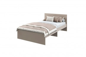 Кровать "МОНА" 2000*1200мм, (без матраса), ЛДСП кашемир (ламели) в Надыме - nadym.mebel-tymen.ru | фото
