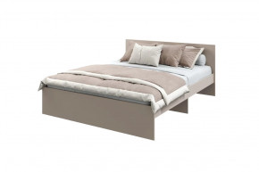 Кровать "МОНА" 2000*1600мм, (без матраса), ЛДСП кашемир (ламели) в Надыме - nadym.mebel-tymen.ru | фото