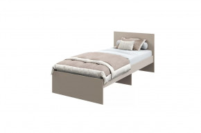 Кровать "МОНА" 2000* 900мм, (без матраса), ЛДСП кашемир (ламели) в Надыме - nadym.mebel-tymen.ru | фото