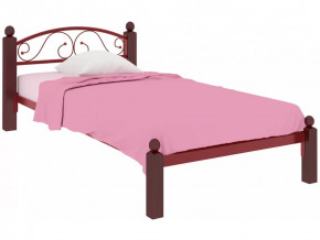 Кровать Вероника Мини Lux красная в Надыме - nadym.mebel-tymen.ru | фото