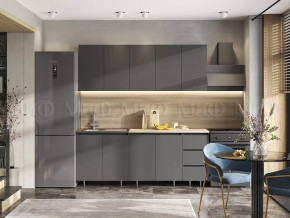 Кухня Челси 2,0м Графит/Графит в Надыме - nadym.mebel-tymen.ru | фото