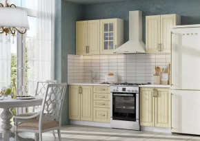 Кухня Лондон 1,6 м, белый/дуб крем в Надыме - nadym.mebel-tymen.ru | фото