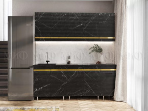 Кухня Милена 2,0м (Мрамор Блэк софт (Антарес)) в Надыме - nadym.mebel-tymen.ru | фото
