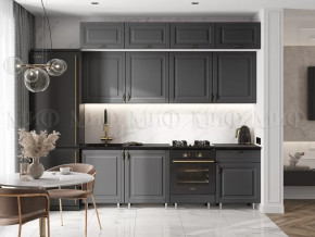 Кухня Престиж 2,4м (Графит софт) в Надыме - nadym.mebel-tymen.ru | фото