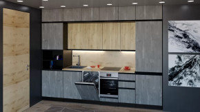 Кухонный гарнитур Адажио люкс 3000 мм в Надыме - nadym.mebel-tymen.ru | фото