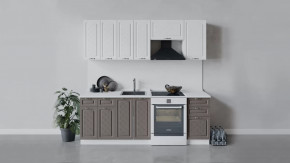 Кухонный гарнитур «Бьянка» длиной 220 см в Надыме - nadym.mebel-tymen.ru | фото