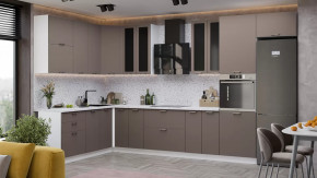 Кухонный гарнитур «Габриэлла» №22 Белый, Муссон в Надыме - nadym.mebel-tymen.ru | фото