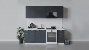 Кухонный гарнитур «Гранита» длиной 220 см в Надыме - nadym.mebel-tymen.ru | фото