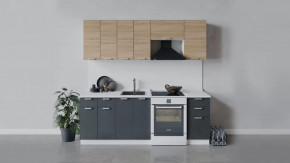 Кухонный гарнитур «Гранита» длиной 220 см в Надыме - nadym.mebel-tymen.ru | фото