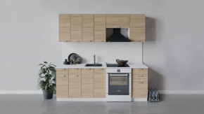 Кухонный гарнитур «Гранита» длиной 220 см в Надыме - nadym.mebel-tymen.ru | фото