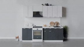 Кухонный гарнитур «Гранита» длиной 240 см в Надыме - nadym.mebel-tymen.ru | фото