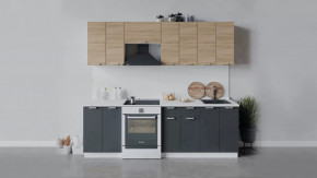 Кухонный гарнитур «Гранита» длиной 240 см в Надыме - nadym.mebel-tymen.ru | фото