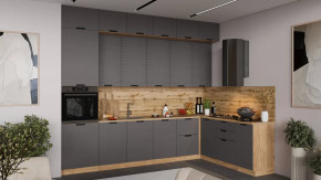 Кухонный гарнитур «Гренада» №20 Дуб Крафт золотой, Холст Вулкан в Надыме - nadym.mebel-tymen.ru | фото