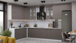 Кухонный гарнитур «Кимберли» №11 Белый, Муссон в Надыме - nadym.mebel-tymen.ru | фото