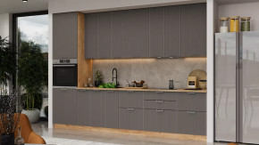 Кухонный гарнитур «Кимберли» №12 Дуб Крафт золотой, Муссон в Надыме - nadym.mebel-tymen.ru | фото