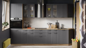 Кухонный гарнитур «Кимберли» №3 Дуб Крафт золотой, Муссон в Надыме - nadym.mebel-tymen.ru | фото