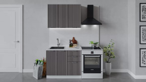 Кухонный гарнитур «Кимберли» длиной 100 см Белый, Муссон в Надыме - nadym.mebel-tymen.ru | фото